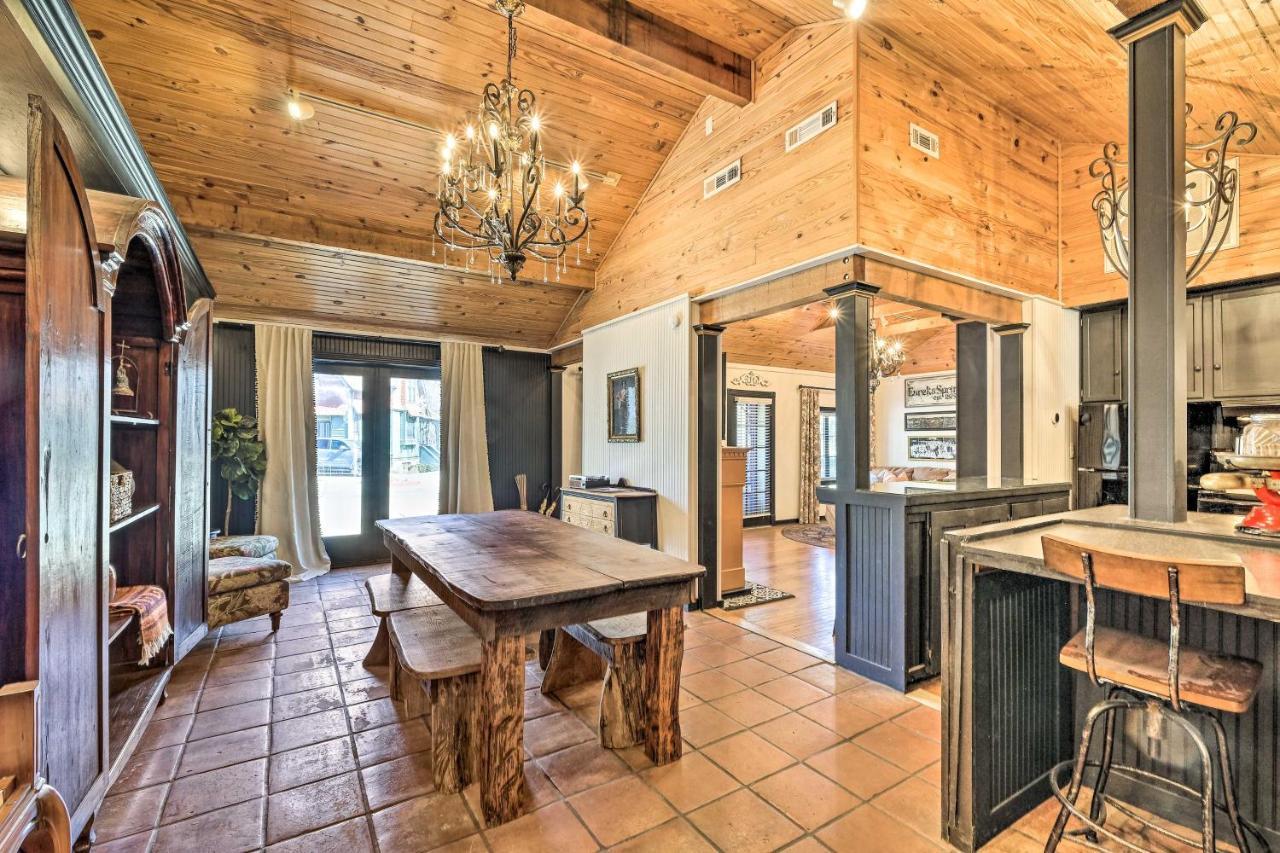 Eclectic Osage Cottage In Historic District Eureka Springs Zewnętrze zdjęcie