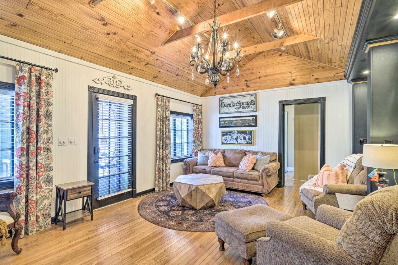 Eclectic Osage Cottage In Historic District Eureka Springs Zewnętrze zdjęcie