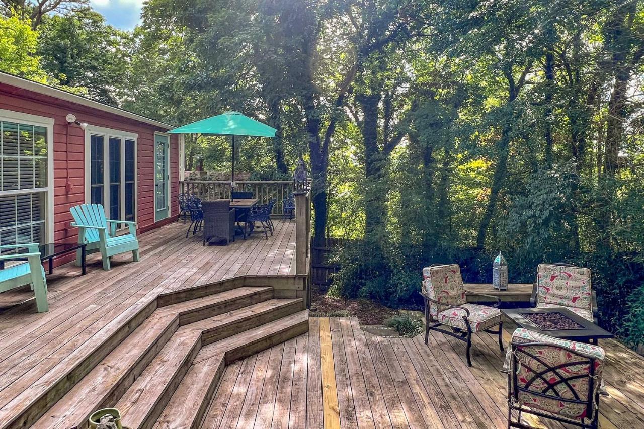 Eclectic Osage Cottage In Historic District Eureka Springs Zewnętrze zdjęcie