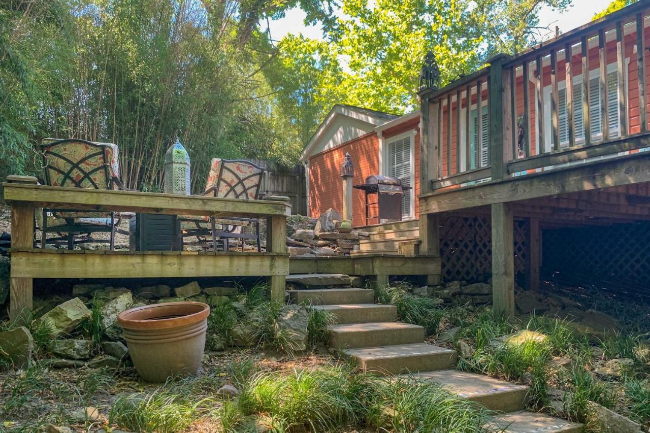 Eclectic Osage Cottage In Historic District Eureka Springs Zewnętrze zdjęcie