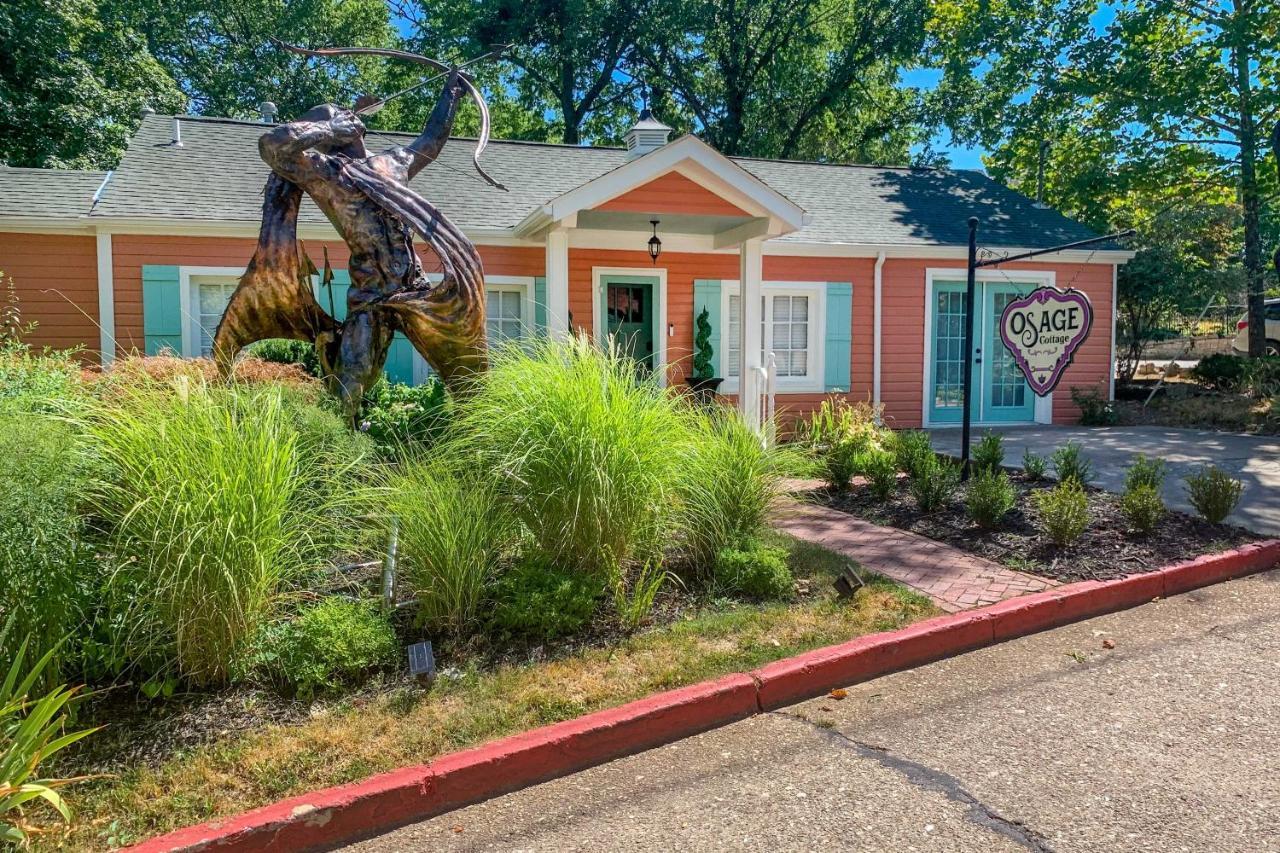 Eclectic Osage Cottage In Historic District Eureka Springs Zewnętrze zdjęcie