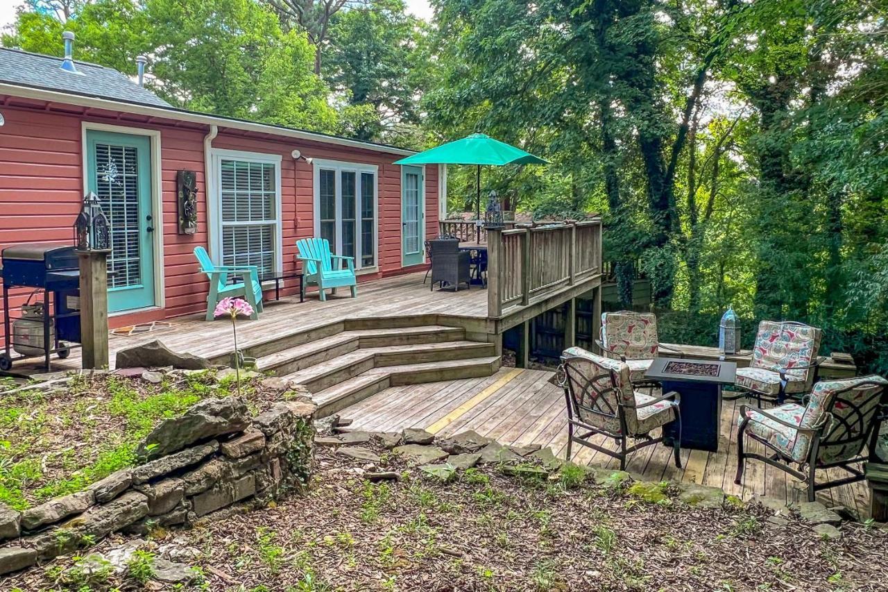 Eclectic Osage Cottage In Historic District Eureka Springs Zewnętrze zdjęcie